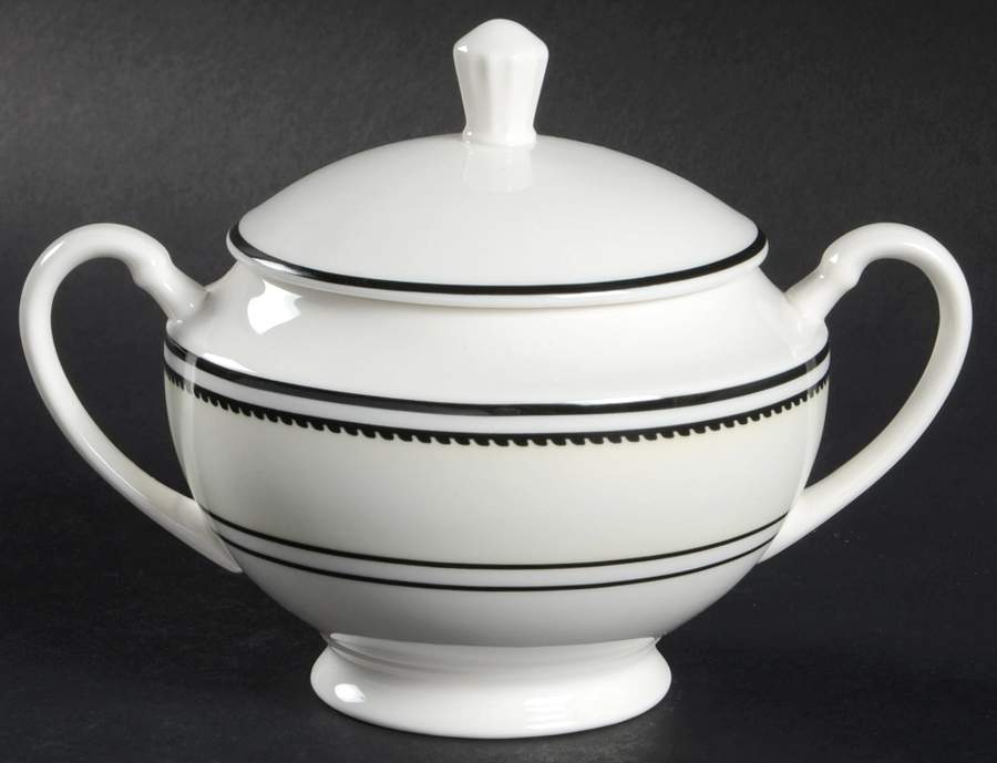 Spectator Sugar Bowl & Lid by Ralph Lauren China-1