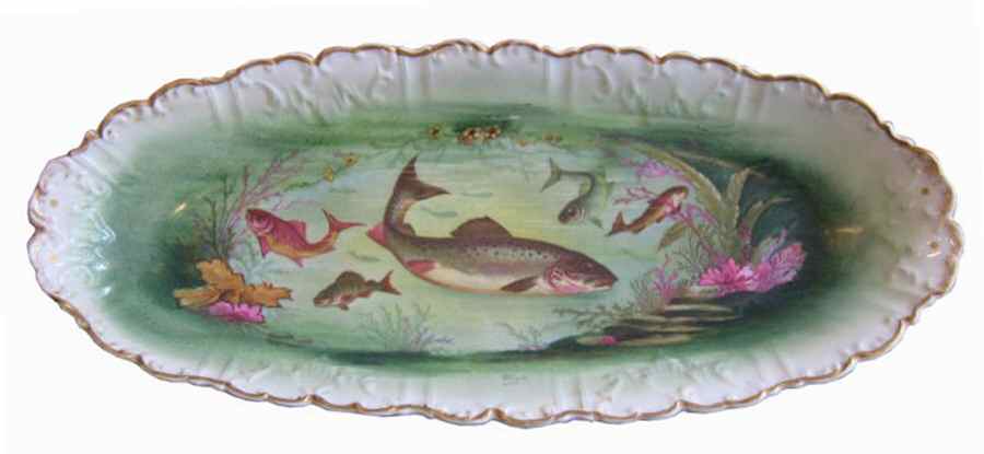 LAZ30 20" Fish Platter by Lazeyras, Rosenfeld-1