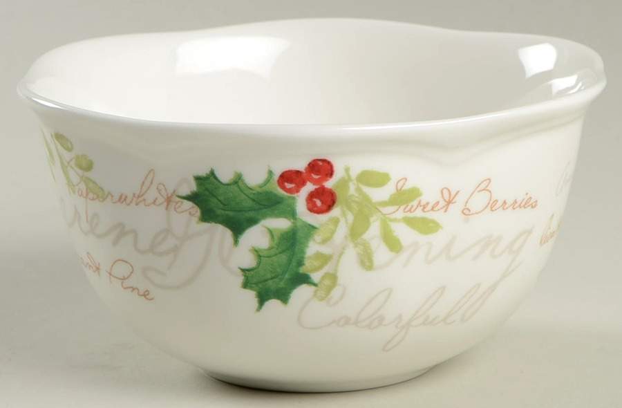 Winter Meadow Dessert Bowl by Lenox-1