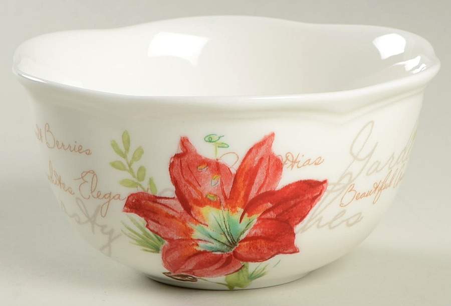 Winter Meadow Dessert Bowl by Lenox-1