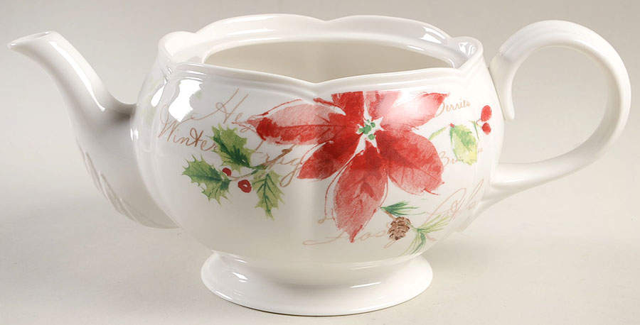 Winter Meadow Teapot No Lid by Lenox-1