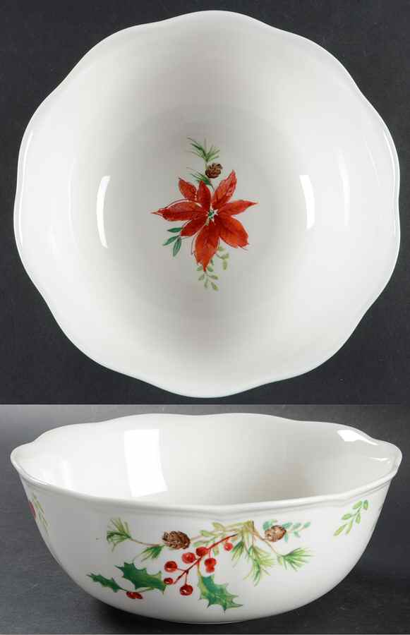 Winter Meadow 8" Round Serving Bowl by Lenox-1