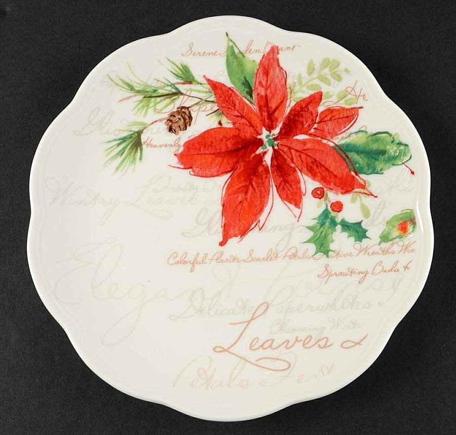 Winter Meadow Dessert/Pie Plate by Lenox-1