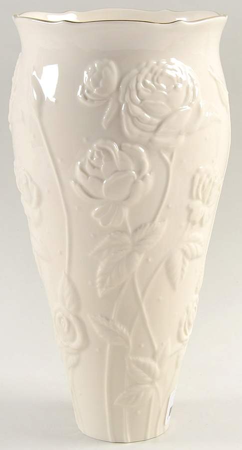 Ivory Rose 11" Vase by Lenox-1