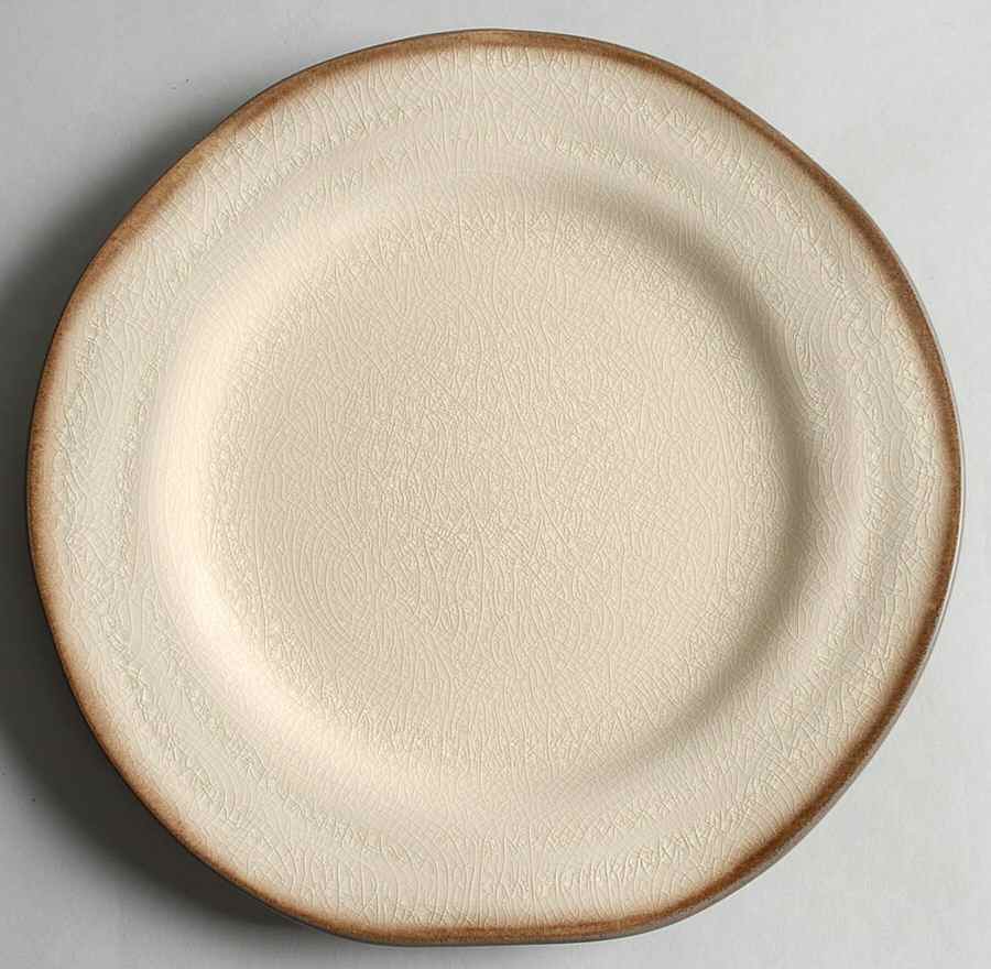 Artisan Ivory Salad Plate by Linden Street-1