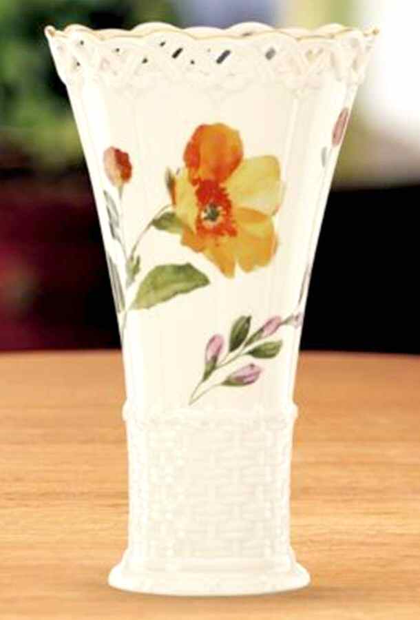 Wildflower Basket 9" Vase by Lenox-1
