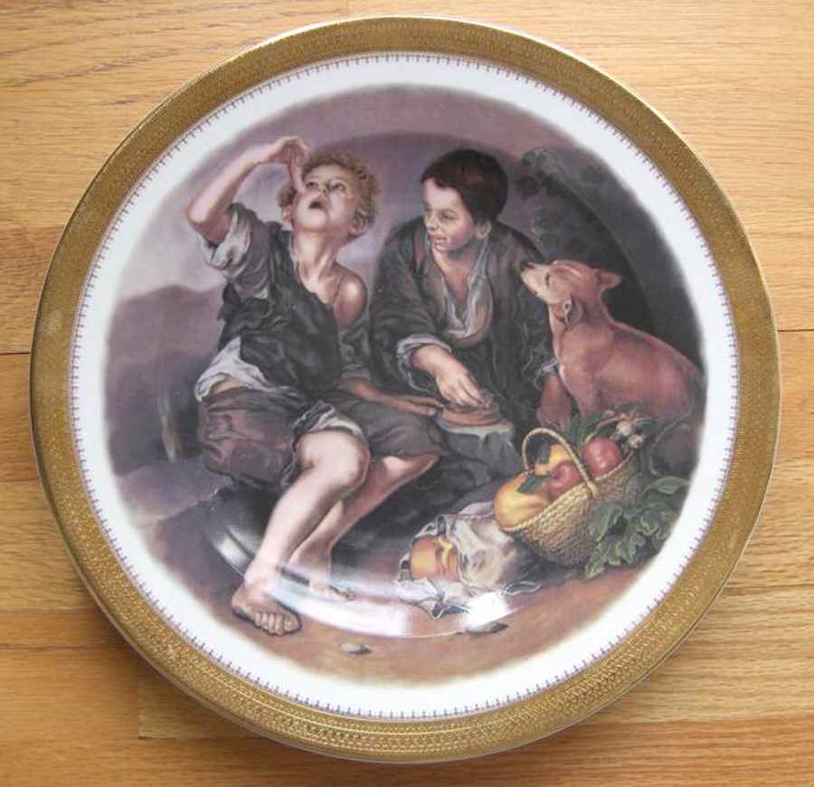 LGP10 Dinner Plate by LG Porcelaine-1