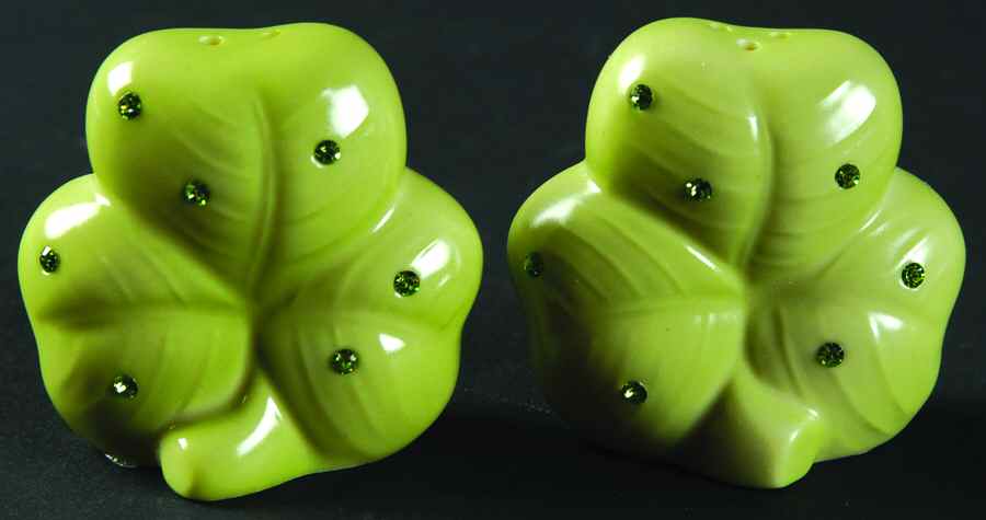 Irish Holiday Gems Individual Salt & Pepper Set by Lenox-1