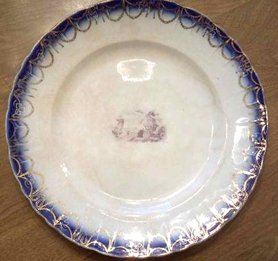 LIA136 Dinner Plate by Limoges-American-1