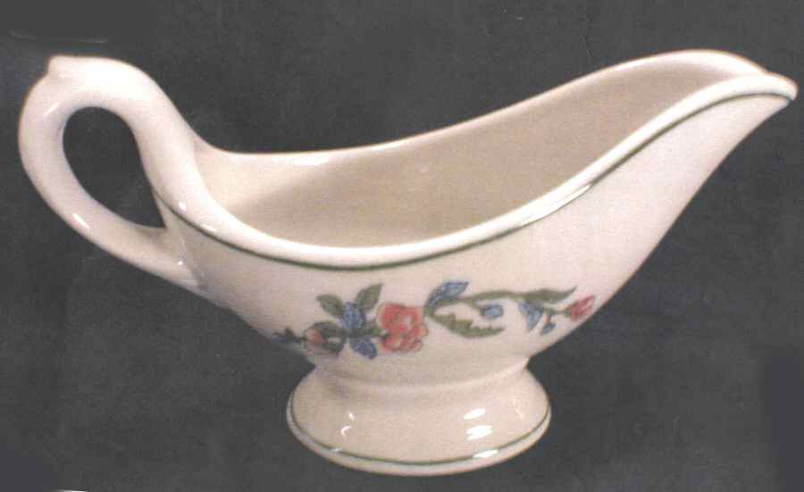 SCE31 (Ivory) Individual Gravy Boat by Scammell-1