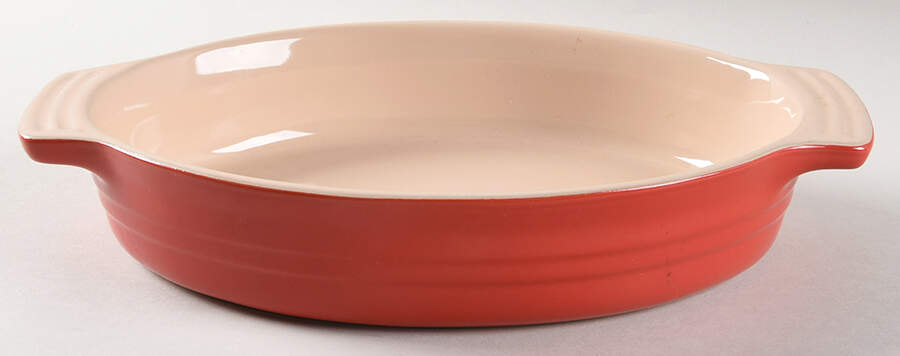 Red Apple 11" Oval Baker by Le Creuset-1