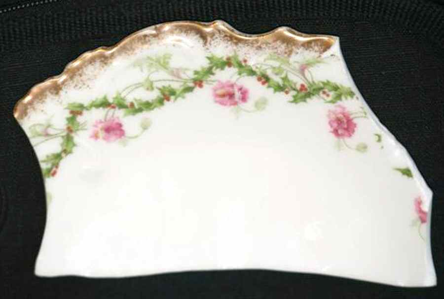 LIM527 Dessert/Pie Plate by Limoges-French-1