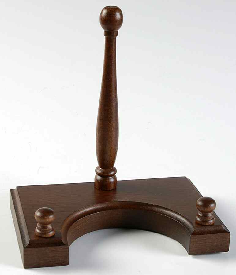 25th Anniversary Wood Stand for Salad Plate by Lenox-1
