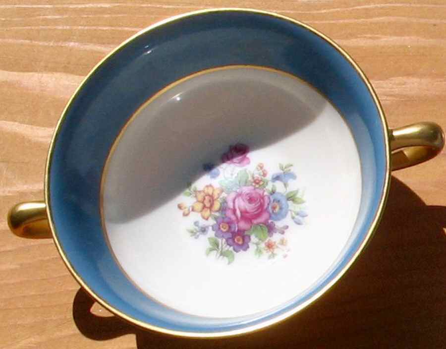Stradivarius Blue (Smooth) Saucer for Cream Soup Bowl by Lenox-1