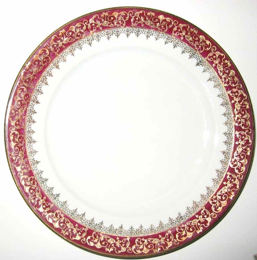 LIM528 Dessert/Pie Plate by Limoges-French-1
