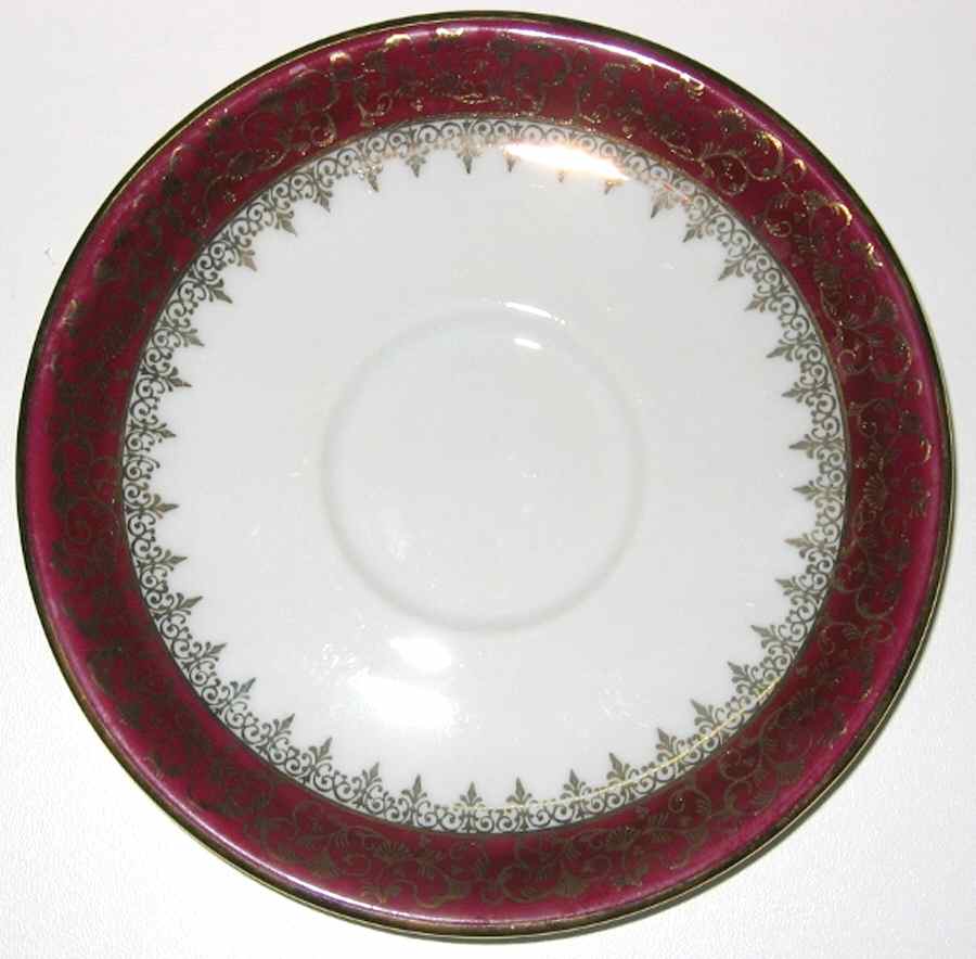 LIM528 Saucer by Limoges-French-1