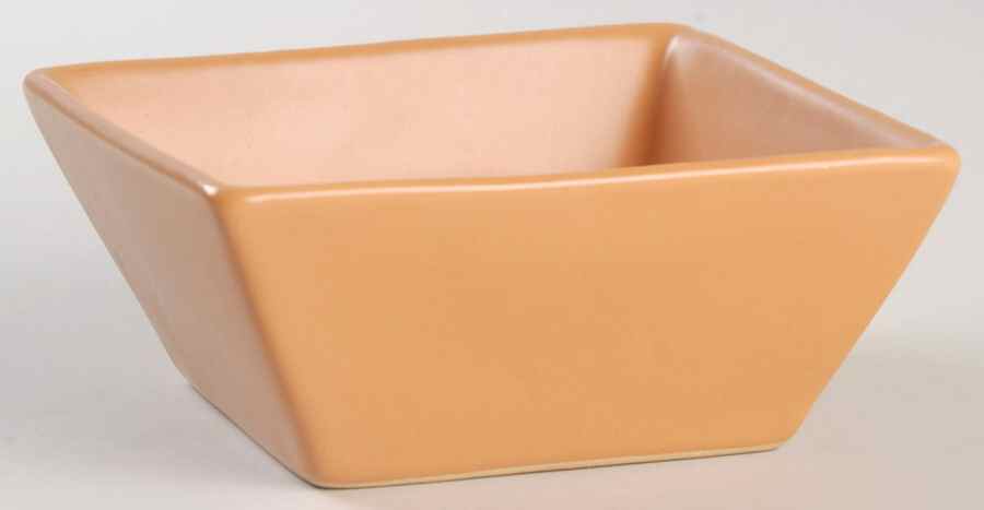 Cantaloupe 5" Square Berry Bowl by Luna Garcia-1