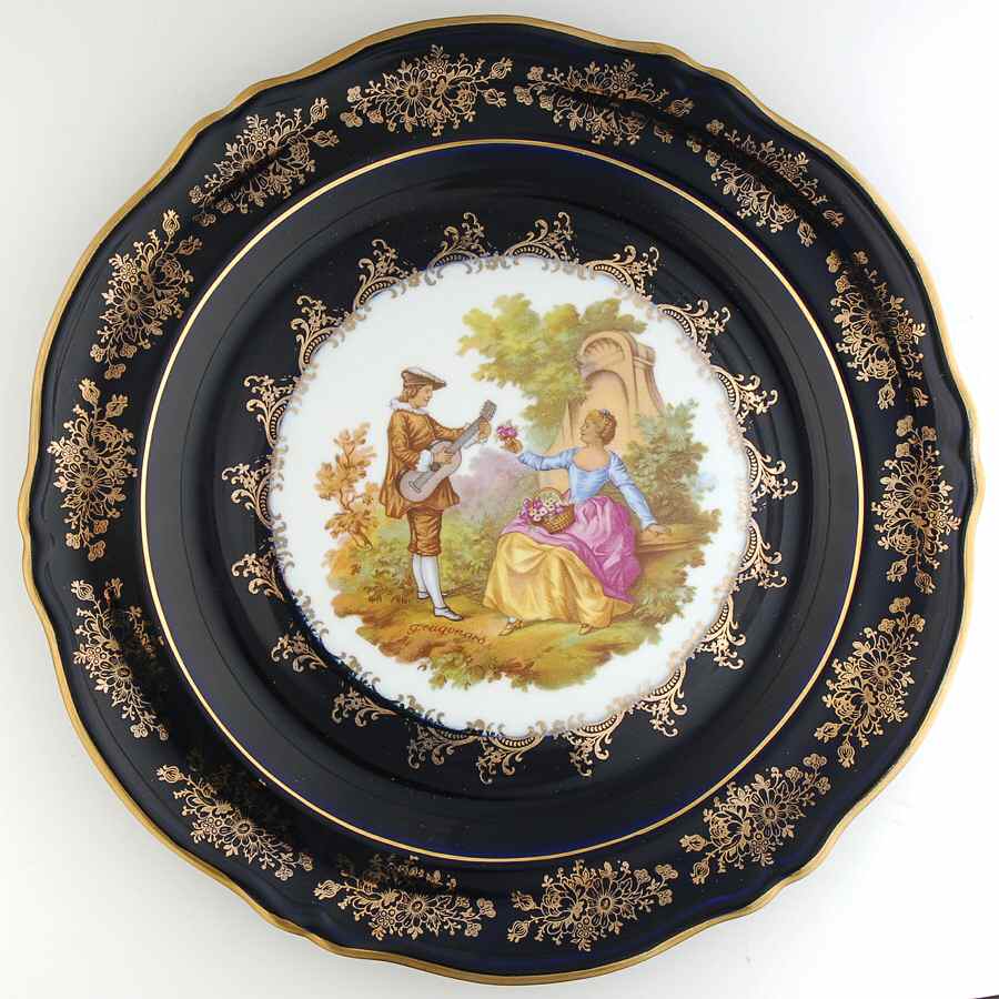 LCT6 Dinner Plate by Limoges Castel-1