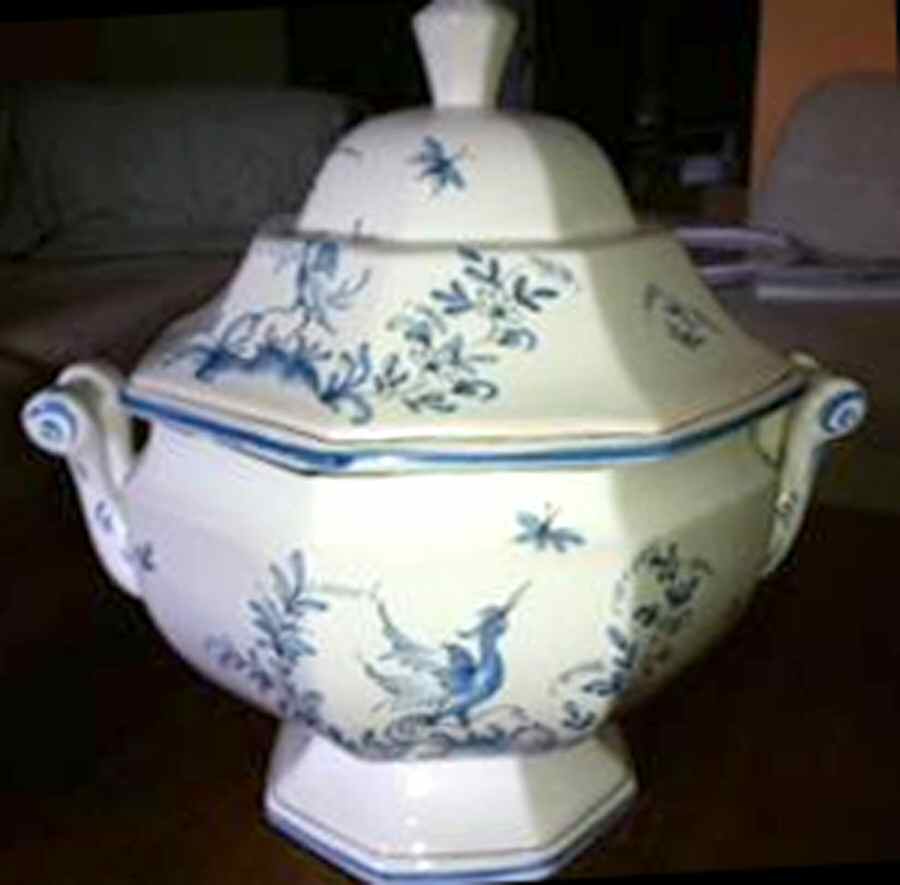 LLR3 Octagonal Tureen & Lid by Lallier-Moustiers-1