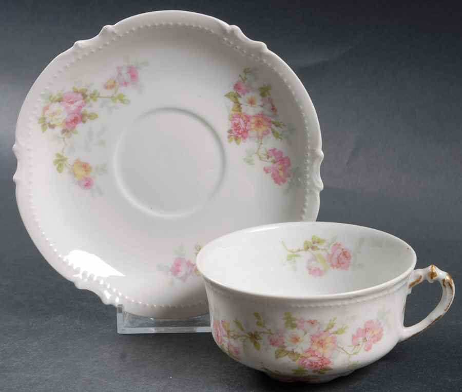 LAT120 Footed Cup & Saucer Set by Latrille-1