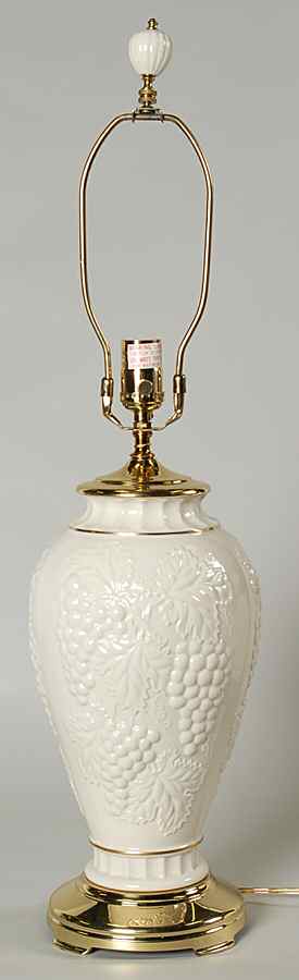 Vineyard 28" Electric Lamp No Shade by Lenox-1