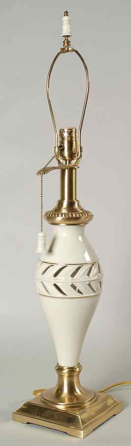Barrington 28" Electric Lamp No Shade by Lenox-1