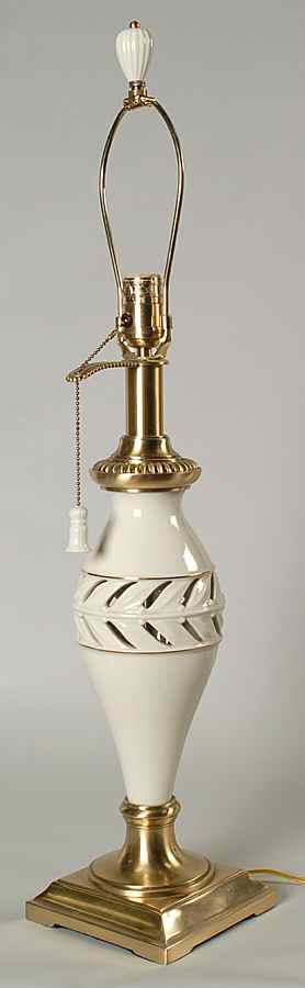 Barrington 28" Electric Lamp No Shade by Lenox-1