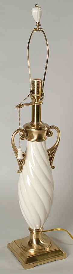 Renaissance 31" Electric Lamp No Shade by Lenox-1
