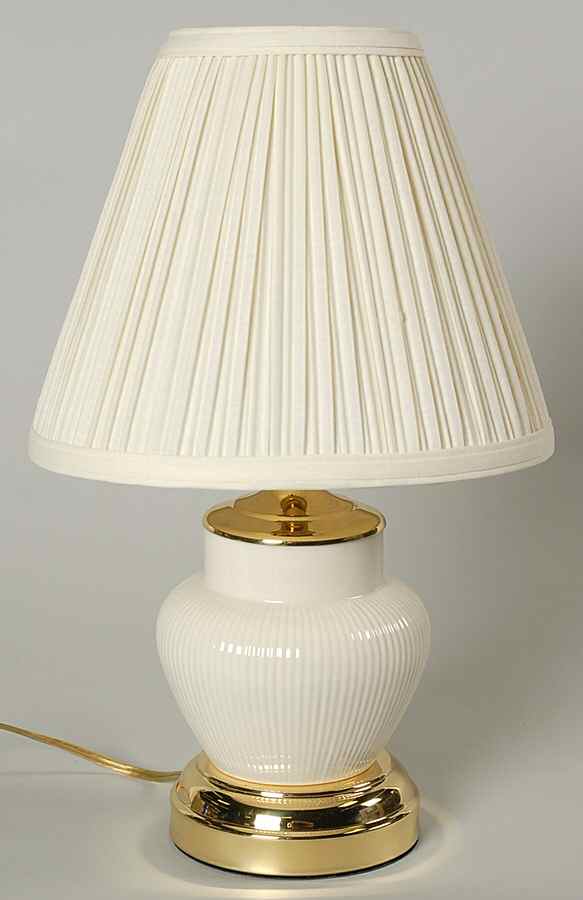 Ginger 10" Electric Lamp & Shade by Lenox-1