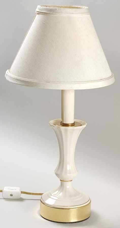 Giftware 12" Electric Lamp & Shade by Lenox-1