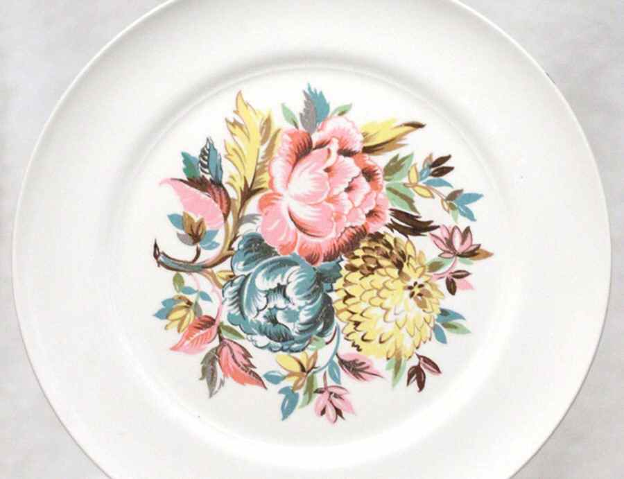Regency Dinner Plate by Limoges-American-1