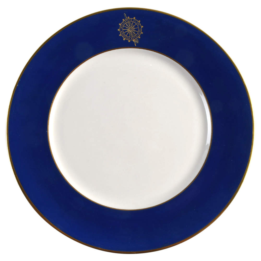 Daughters of American Revolution Dinner Plate by Scammell-1
