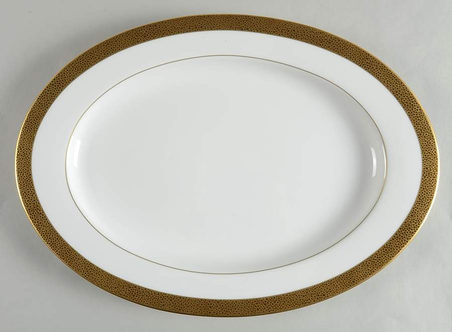 Avenue 15" Oval Serving Platter by Ralph Lauren China-1