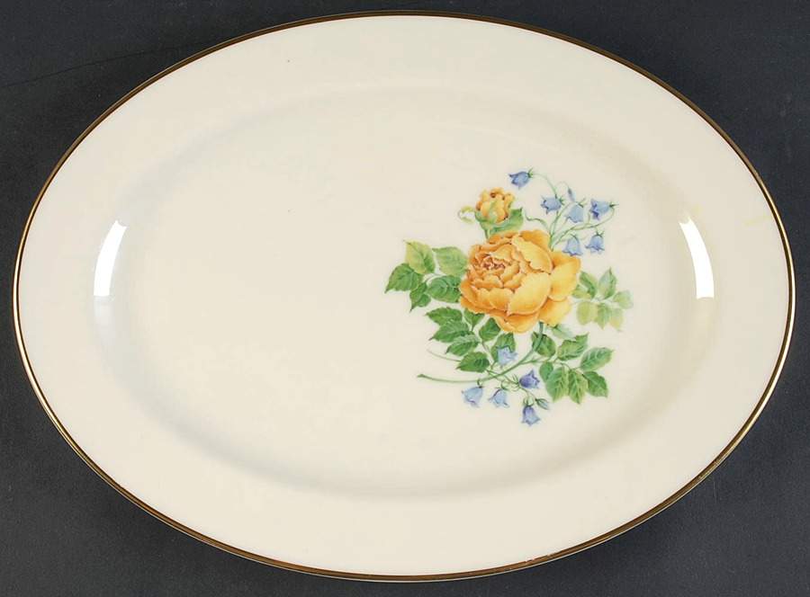 L375 13" Oval Serving Platter by Lenox-1