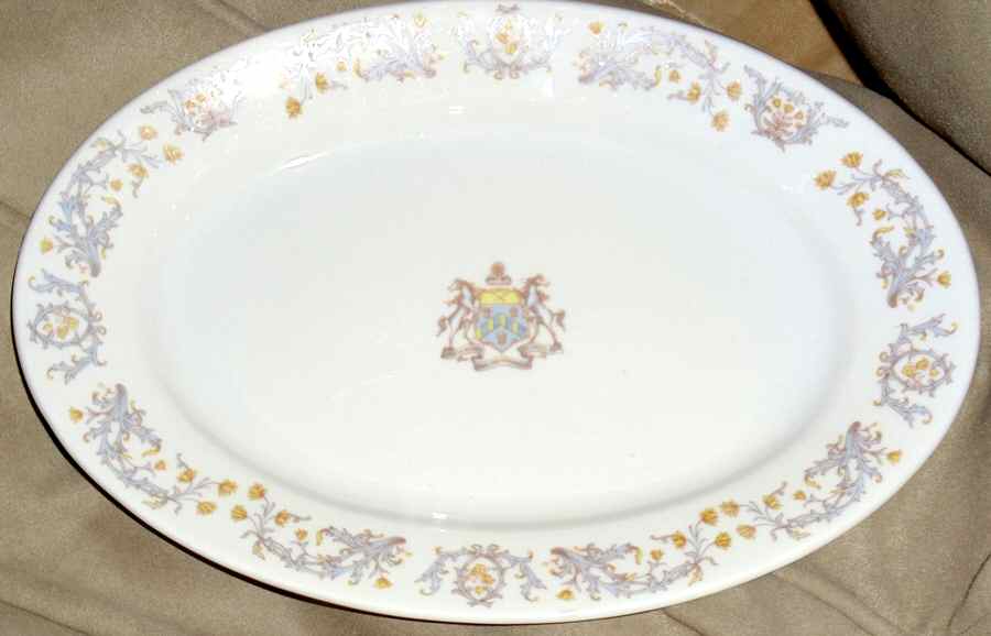 PARKER HOUSE HOTEL 12" Oval Serving Platter by Scammell-1