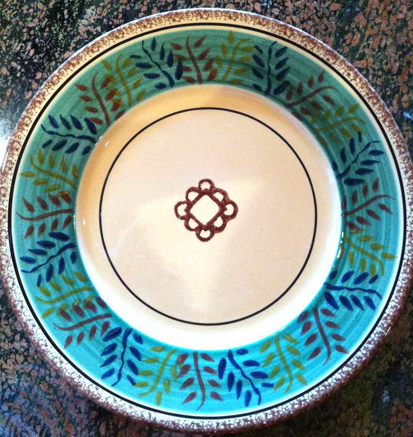 LUN44 Dinner Plate by Luneville-1