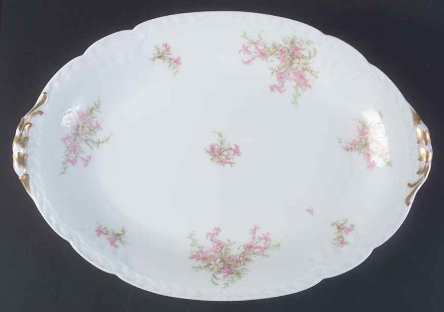 LIM537 16" Oval Serving Platter by Limoges-French-1