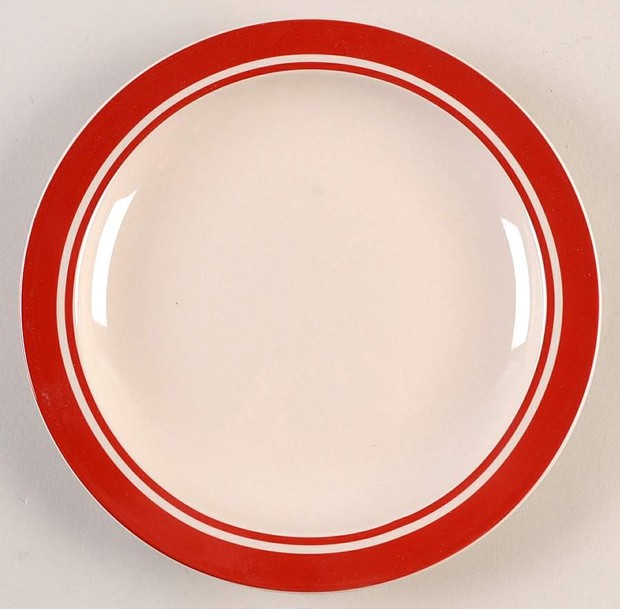 Trapper Stripe Salad Plate by LL Bean-1