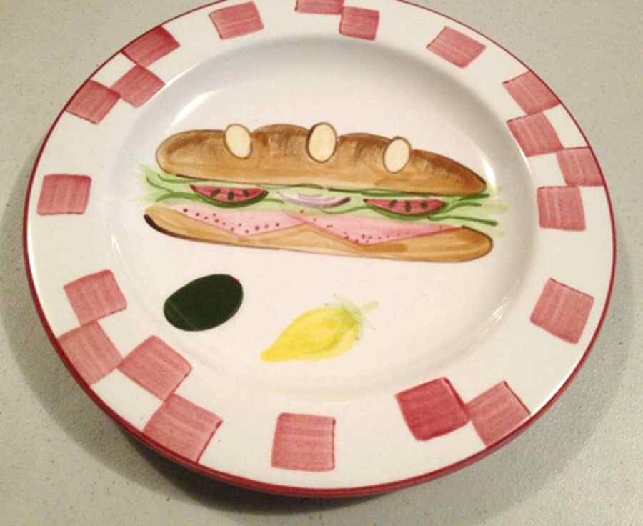 LGA111 Luncheon Plate by Laurie Gates-1