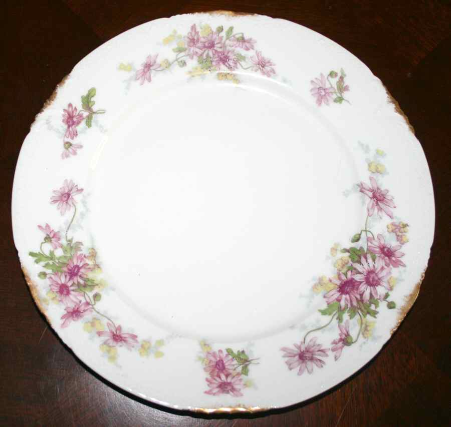 LEV6 Dinner Plate by Levy (Limoges)-1