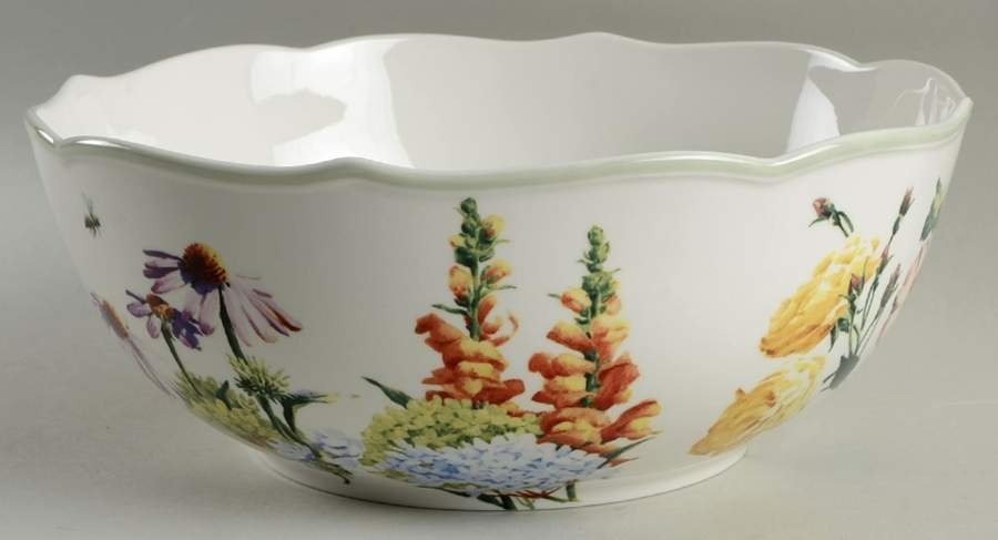 Floral Meadow 10" Round Serving Bowl by Lenox-1