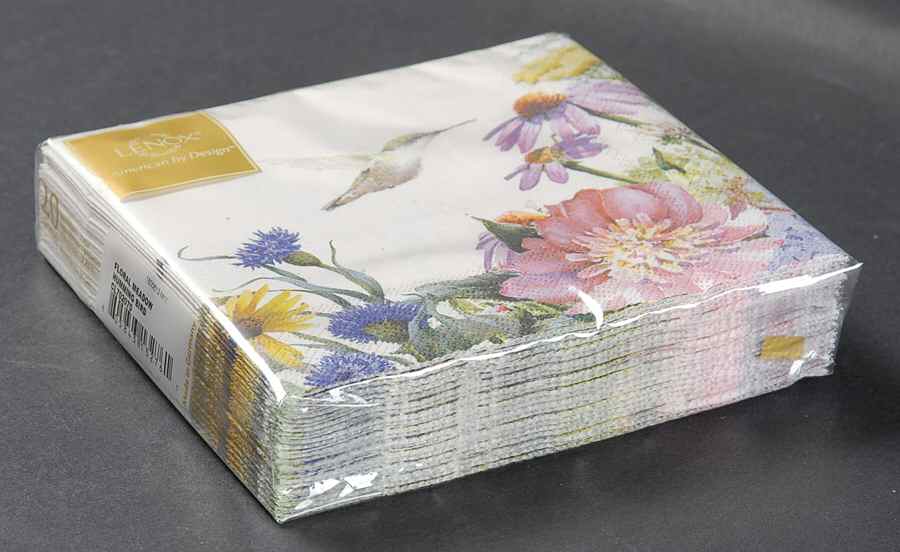 Floral Meadow Package of Paper Cocktail Napkins by Lenox-1