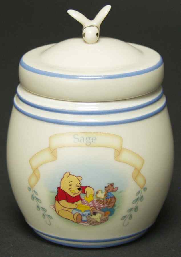 Pooh Pantry Spice Jar Set Individual Jar & Lid by Lenox-1