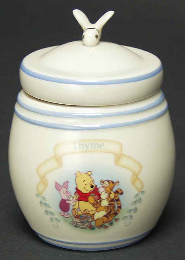 Pooh Pantry Spice Jar Set Individual Jar & Lid by Lenox-1