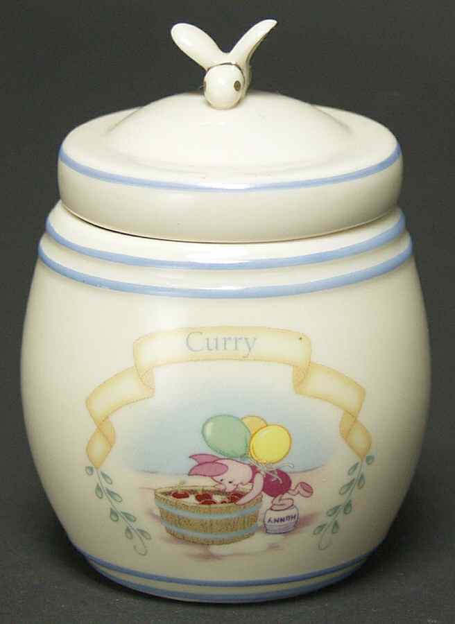Pooh Pantry Spice Jar Set Individual Jar & Lid by Lenox-1