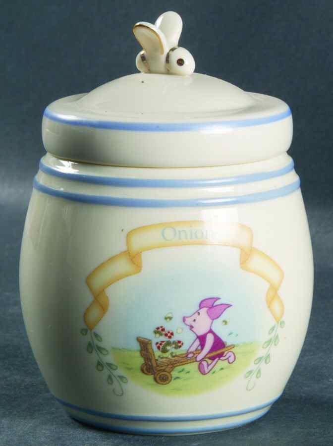 Pooh Pantry Spice Jar Set Individual Jar & Lid by Lenox-1