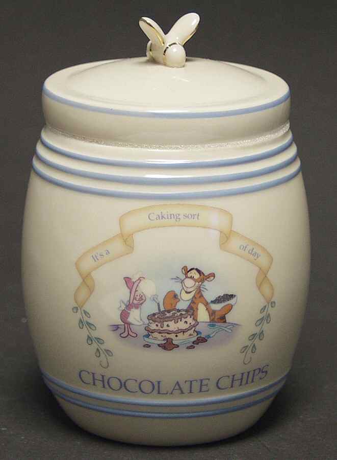 Pooh Pantry Chocolate Chips Canister & Lid by Lenox-1