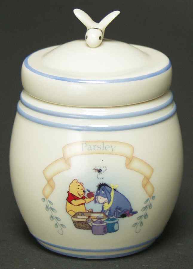 Pooh Pantry Spice Jar Set Individual Jar & Lid by Lenox-1