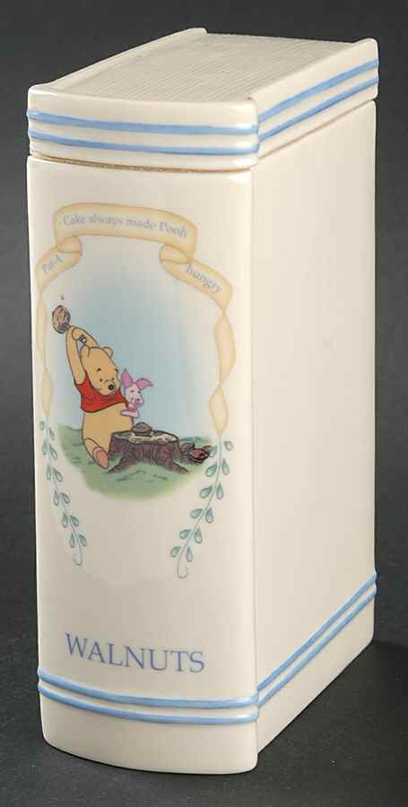 Pooh Pantry Walnuts Canister & Lid by Lenox-1