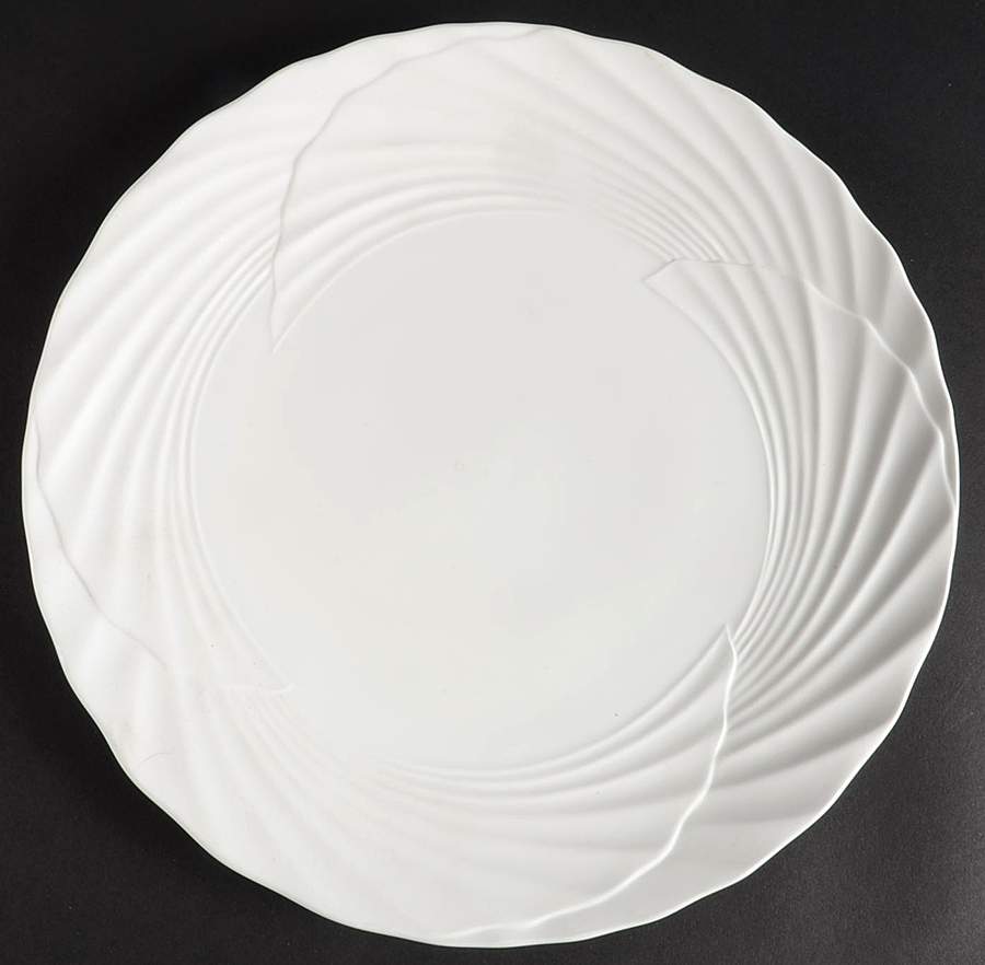 Pleated Swirl Dinner Plate by Lenox-1